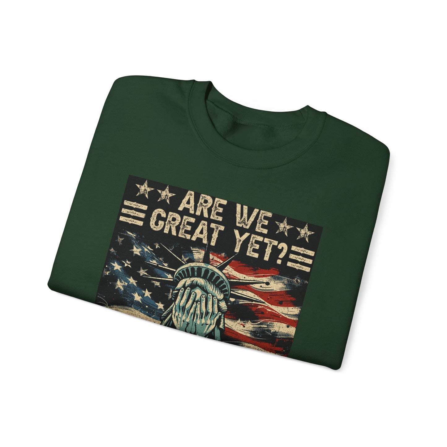 Patriotic Crewneck Sweatshirt – Are We Great Yet? Feel Embarrassed, Unisex Pullover, Vintage Design Sweatshirt, Perfect Gift for [...]