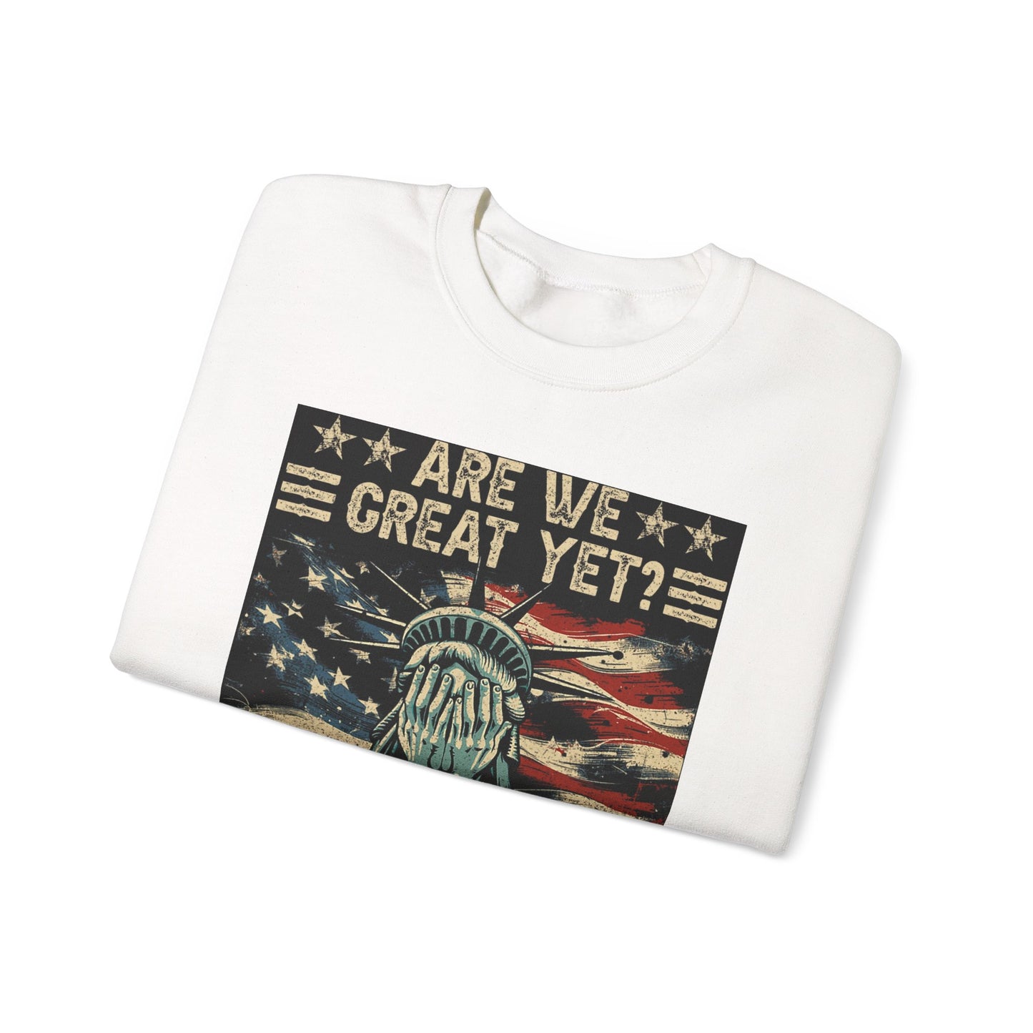 Patriotic Crewneck Sweatshirt – Are We Great Yet? Feel Embarrassed, Unisex Pullover, Vintage Design Sweatshirt, Perfect Gift for [...]